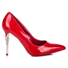 Seastar Stilettos com salto decorativo vermelho