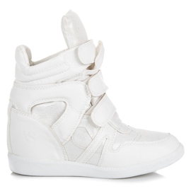 Vices Vícios de tênis de velcro branco