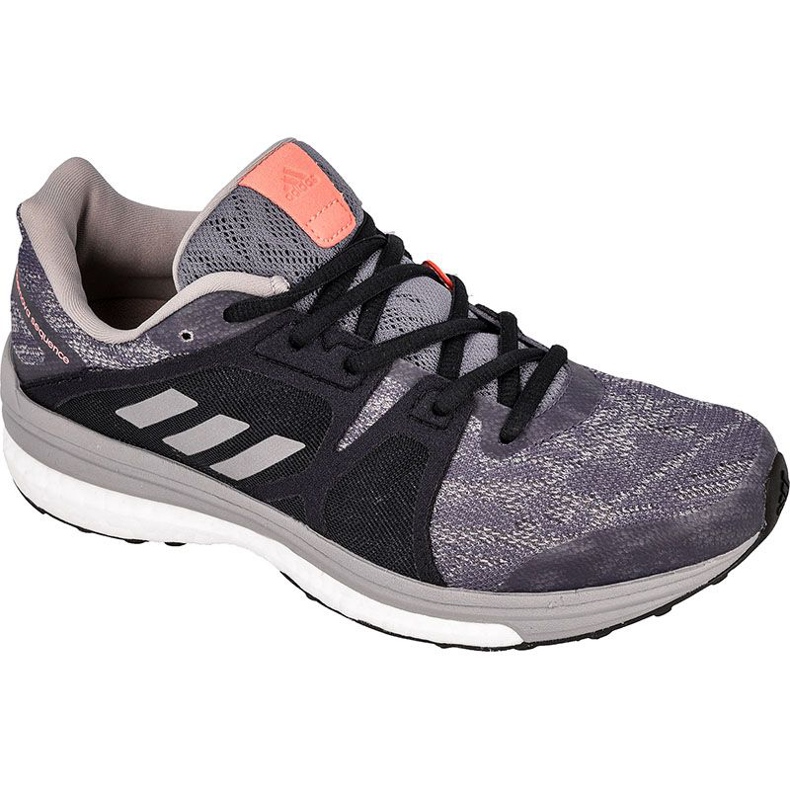 Tênis de corrida adidas Supernova Sequence 9 W BB1617 cinza tolet