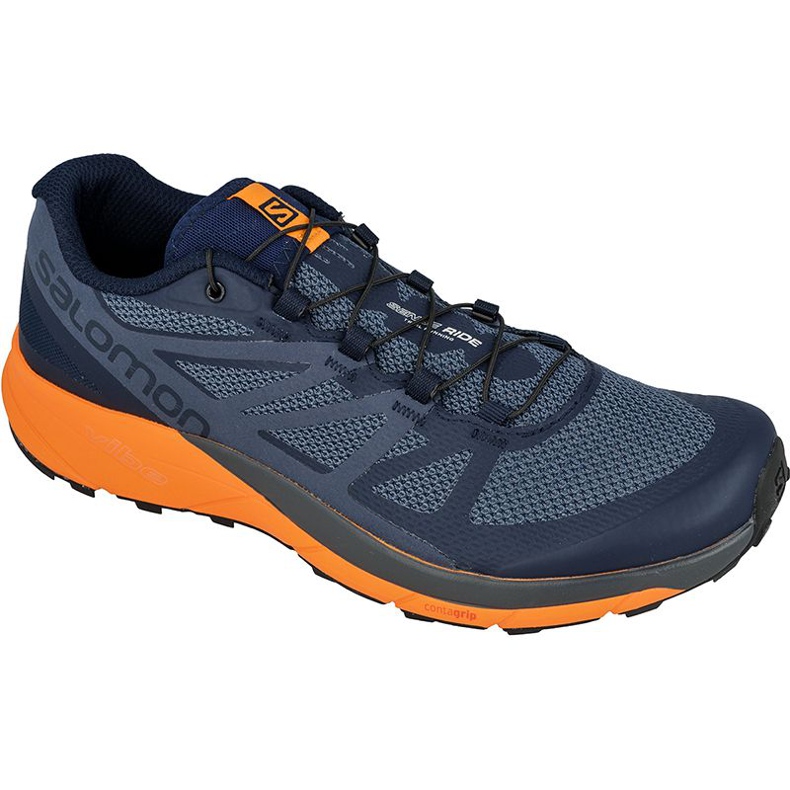 Tênis de corrida Salomon Sense Ride M azul marinho