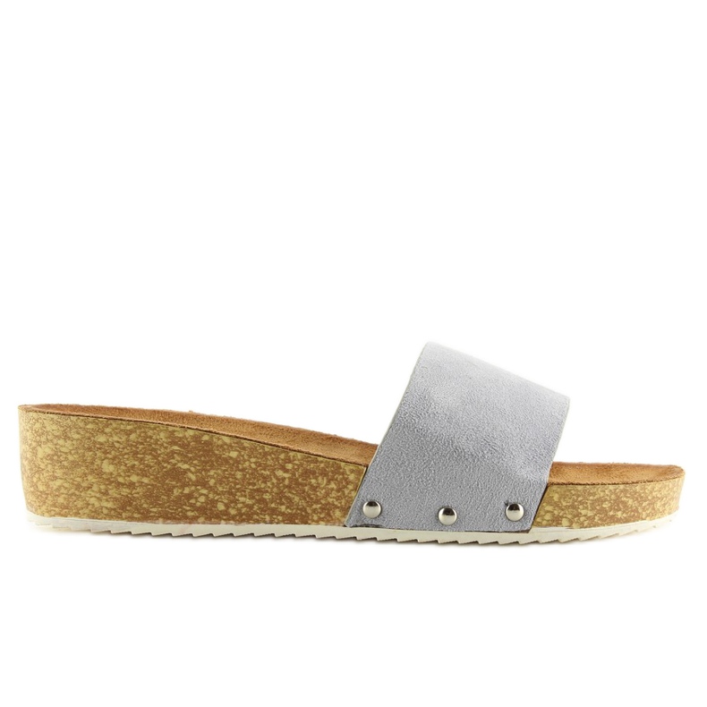 Cinza Chinelos de mulher cinza CK05P cinza