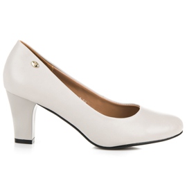 Vices Bombas cinza claro em um pilar