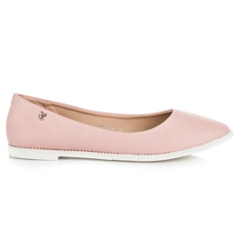 Vices bailarinas rosa com strass