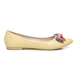 Vices bailarina de doces amarelo