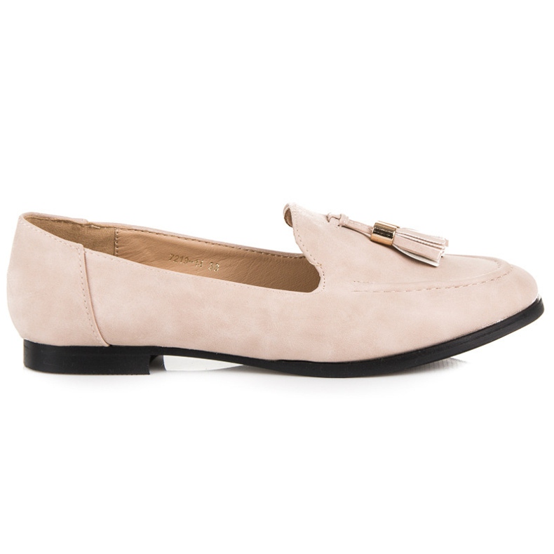 Vices Mocassins com franjas castanho