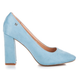 Vices Bombas azuis no pilar azul