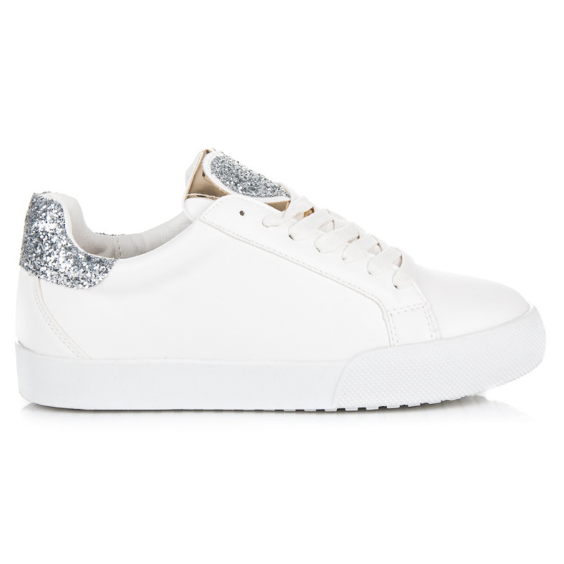 Vices Tênis de coração branco cinza