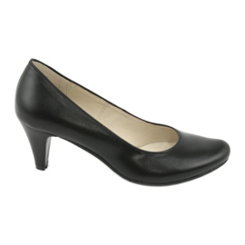 Gregors 465 sapatos executivos de couro preto