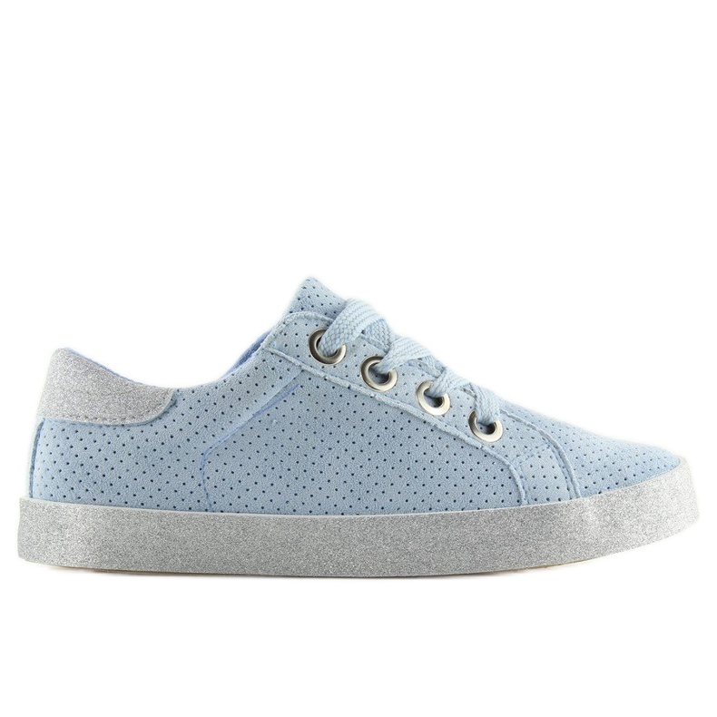 Tênis feminino azul AK03P azul cinza