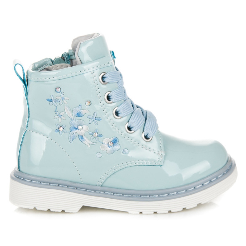 Sapatilhas lacadas American Club azul