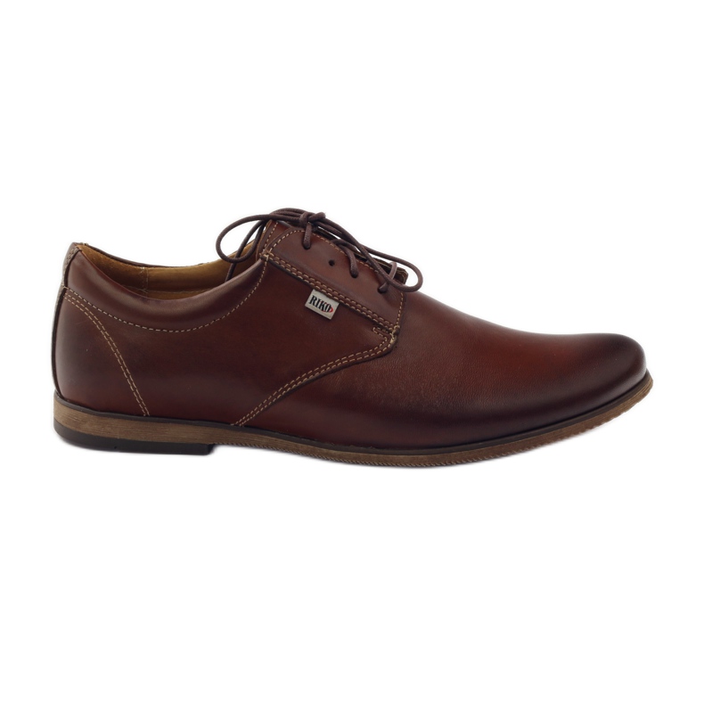Sapatos casuais masculinos Riko 777 castanho