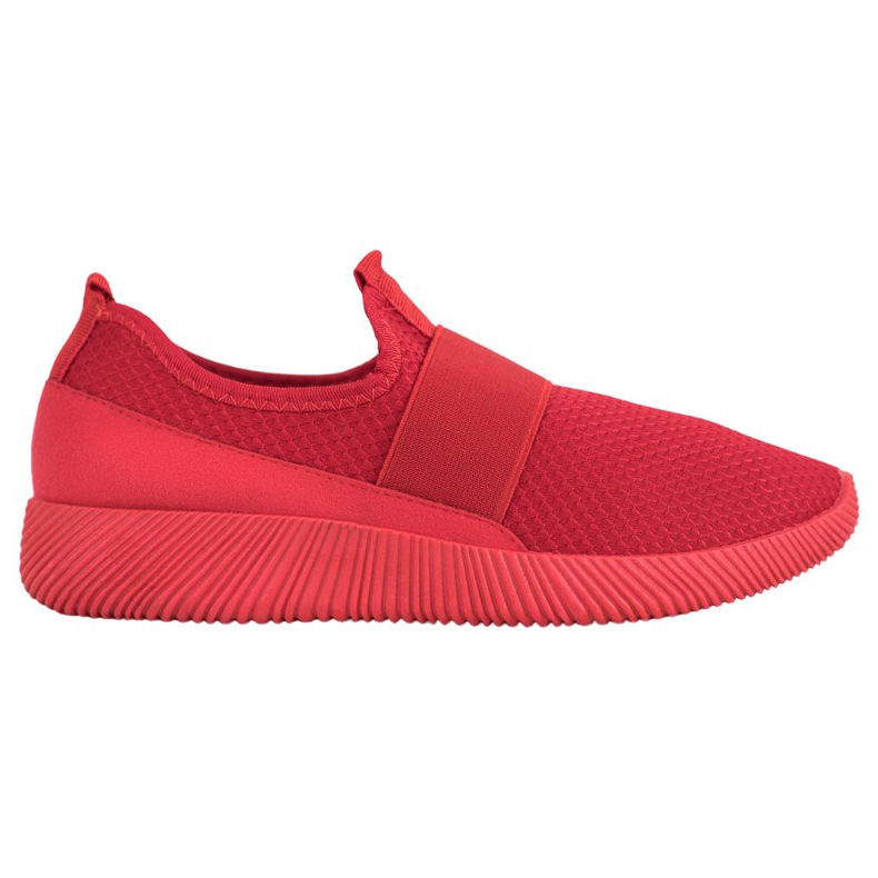 Calçados Esportivos Slip-on vermelho