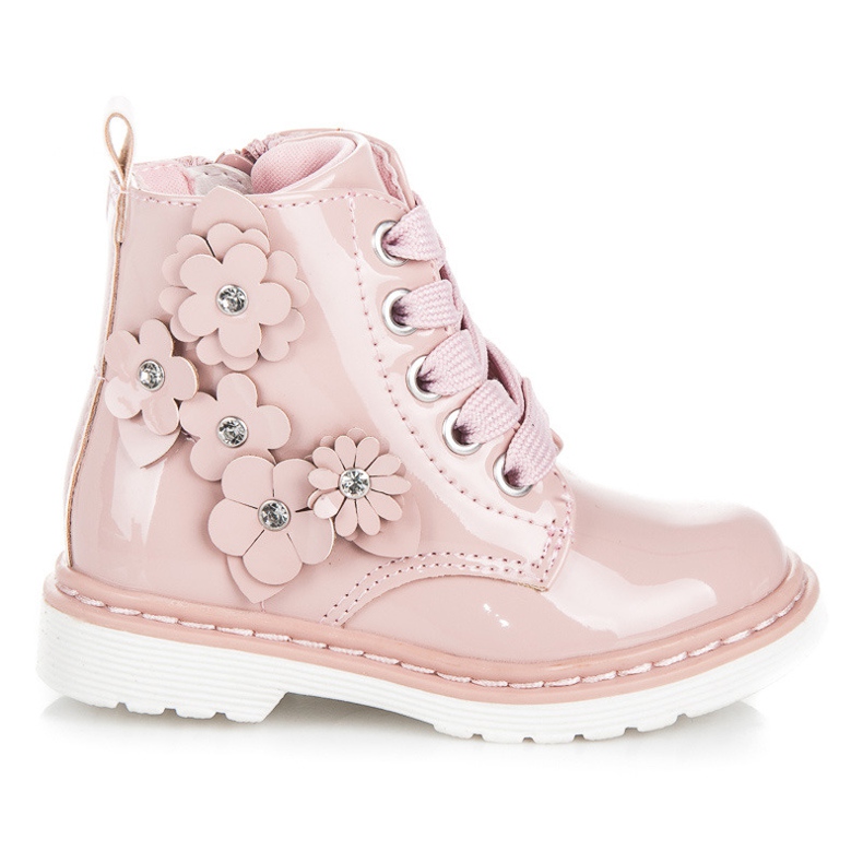 American Club Tênis de clube americano atado rosa