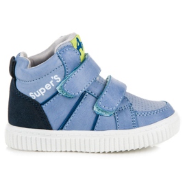 American Club Sapatos de clube americanos acima do tornozelo azul