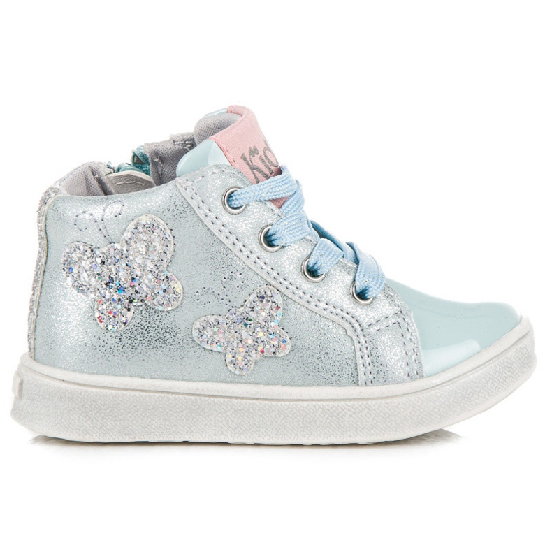 Tênis American Club com borboletas azul