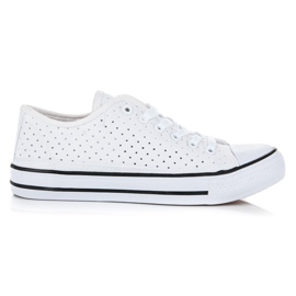 Tênis clássico a céu aberto branco Tênis clássico a céu aberto branco