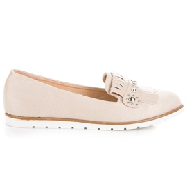 Seastar Mocassim de camurça com franjas castanho Seastar Mocassim de camurça com franjas castanho