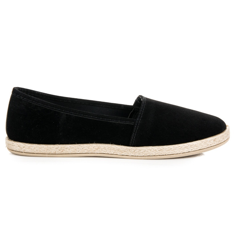 New Tlck Slipons de camurça preto