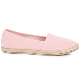 New Tlck Slipons de camurça rosa