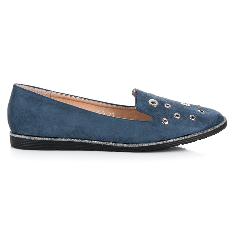 Bestelle Senhores de camurça azul