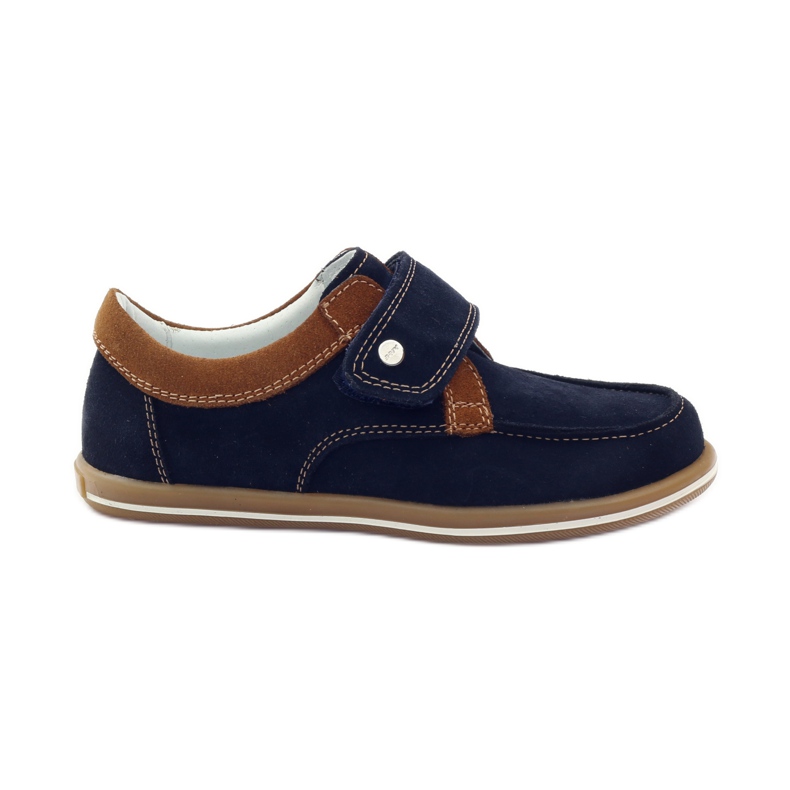 Bartek Sapatos casuais de menino 35599 azul marinho castanho