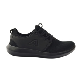 American Club Sapatos de corrida dos homens American 1772 black preto