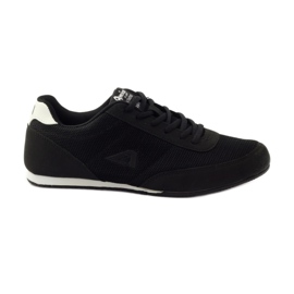 American Club tênis de corrida americano 7066 preto branco