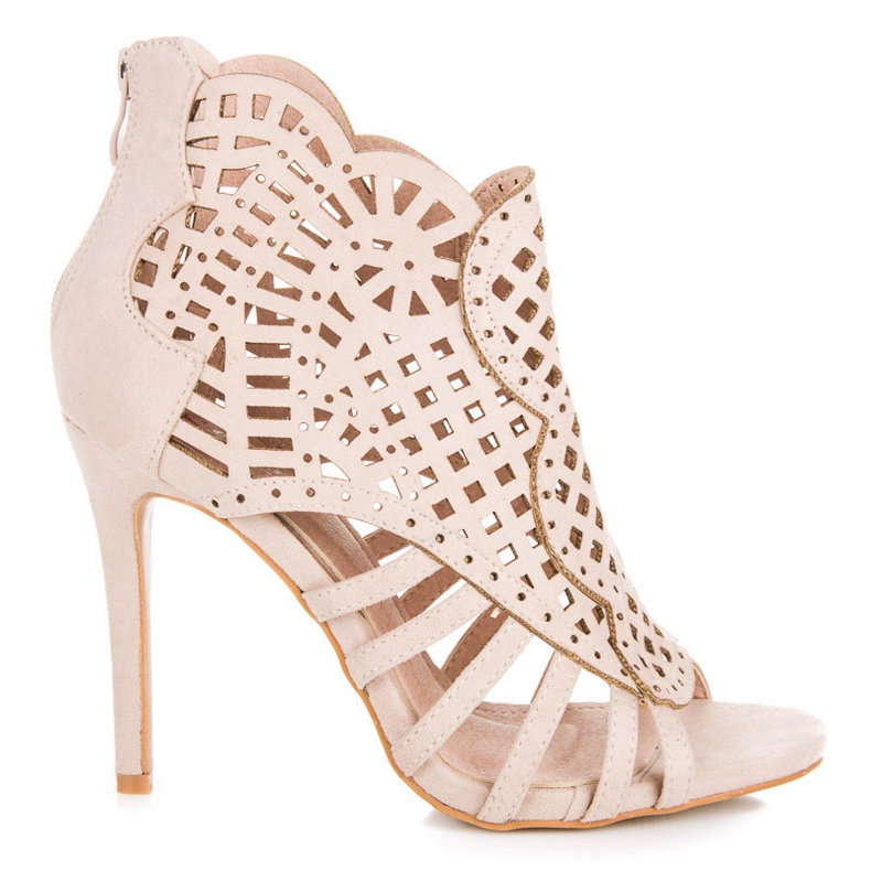 Seastar Sandálias a céu aberto com zíper castanho