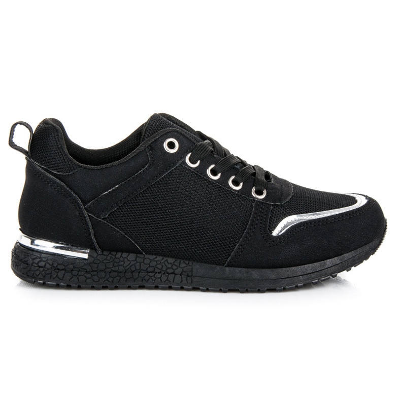 Seastar sapatos esportivos femininos preto cinza