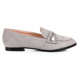 Seastar Mocassins Com Pérolas cinza