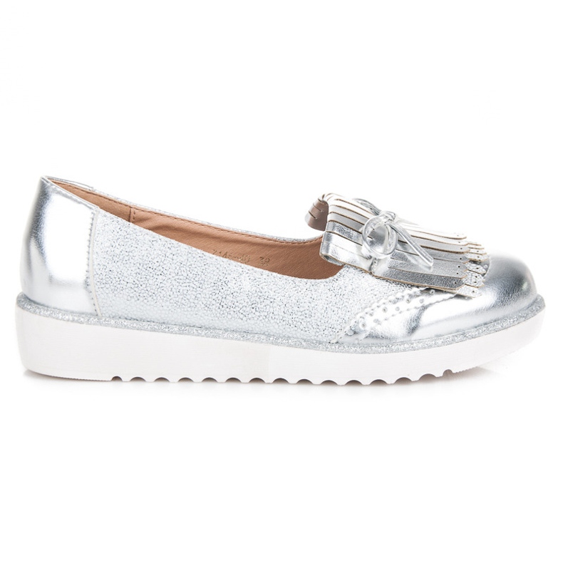 Mocassins na plataforma VICES cinza