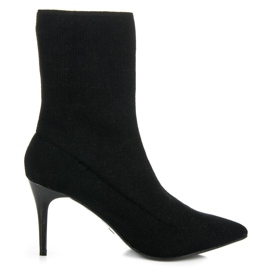 Seastar Botinhas para a primavera preto Seastar Botinhas para a primavera preto