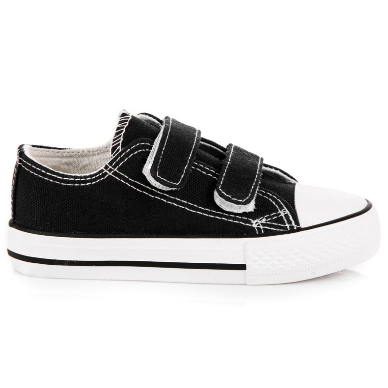 Tênis de velcro infantil preto
