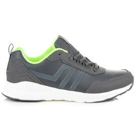 Ax Boxing Sapatos com cordões cinza