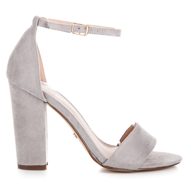 Seastar Sandálias de camurça em um poste cinza