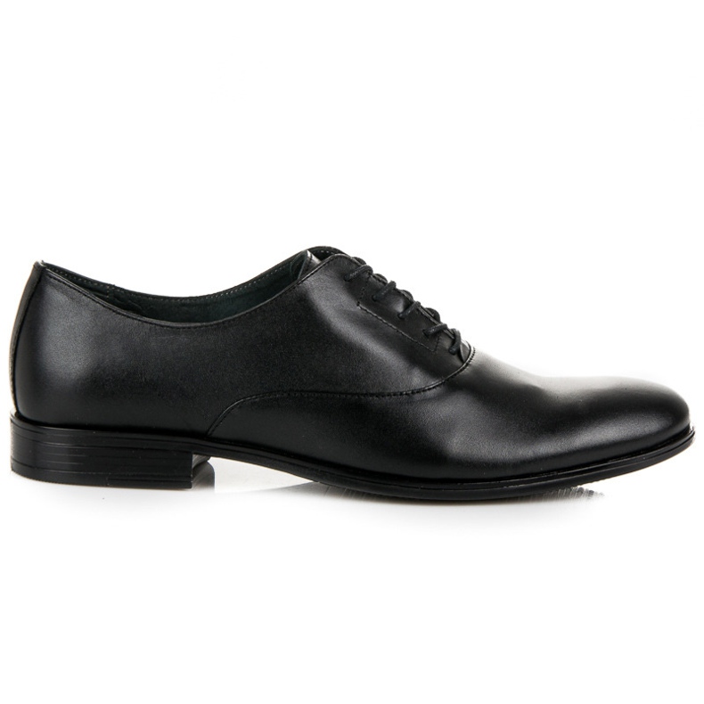 Sapatos de couro Oxford LUCCA preto