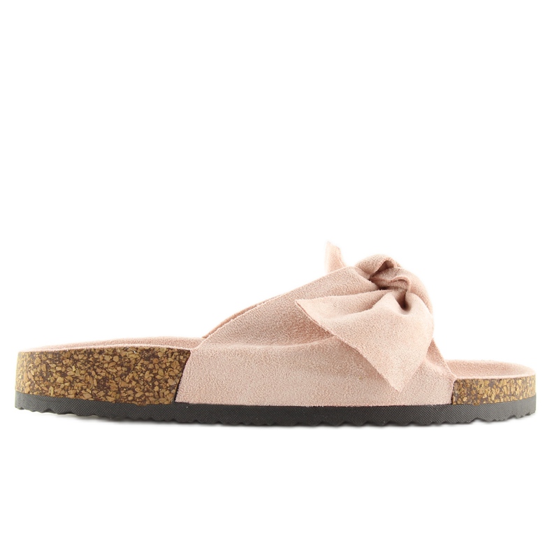 Chinelos de cortiça rosa LS-90 rosa