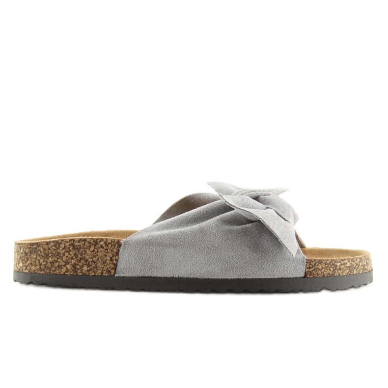 Sola de cortiça cinza cinzenta