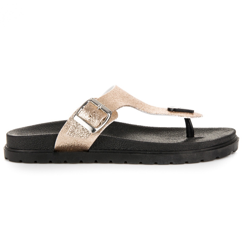 Chinelos Golden VINCEZA dourado