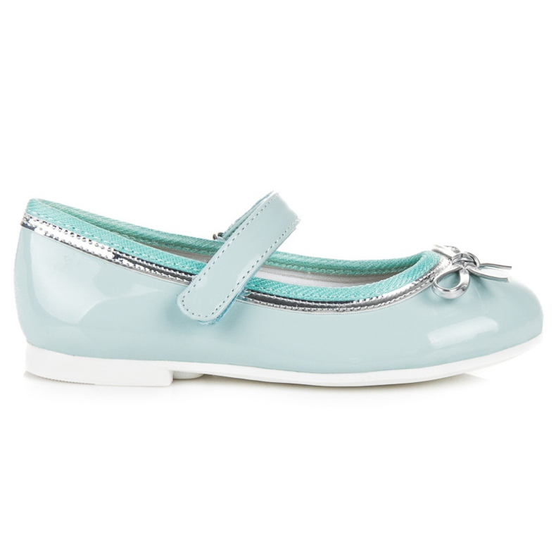 American Club Bailarina Com Velcro. Americano azul