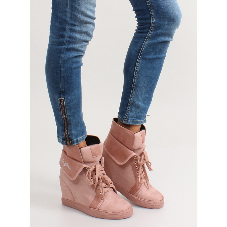 Tênis de camurça B12-22 Pink - ii grade rosa