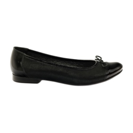 Bailarinas com arco Angello preto 1704 Bailarinas com arco Angello preto 1704