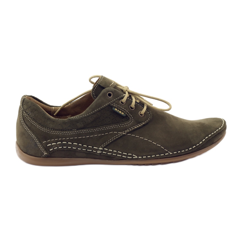 Sapatos casuais masculinos Riko 844 verde