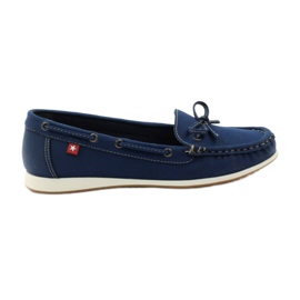 Big Star Mocassins de mulher Big-Star 274321 azul marinho