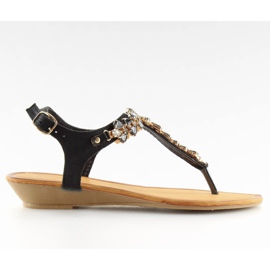 Sandálias pretas 9-59 pretas preto