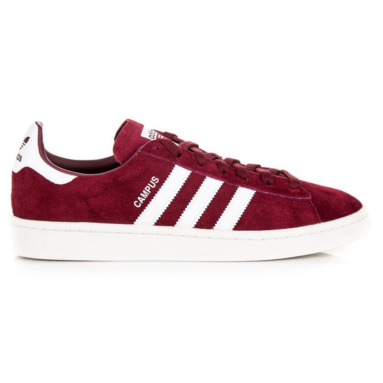 Campus Adidas BZ0087 vermelho