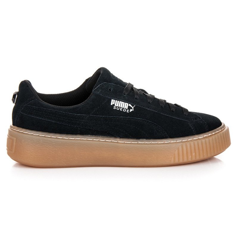 Puma Suede Platform Jewel Jr. preto