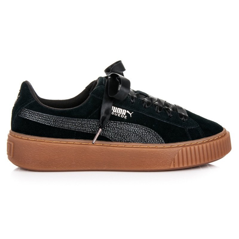 Puma Suede Platform Bubble WN`S preto