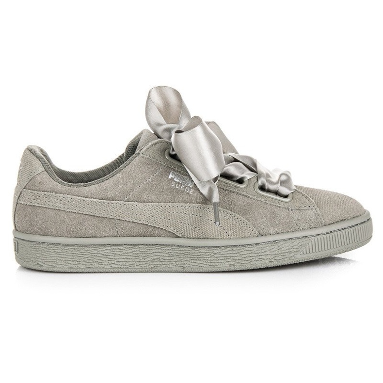 Puma Suede Heart Pebble WN`S cinza