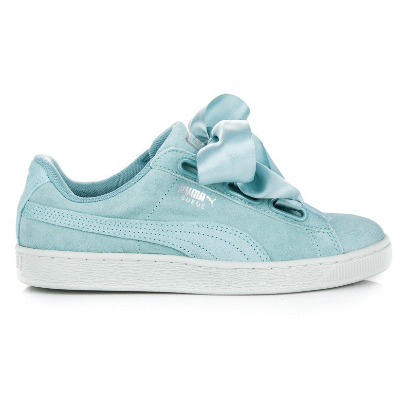 Puma Suede Heart Pebble WN`S azul